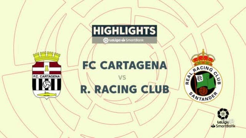 Cartagena-Racing Santander: resumen del partido de la 21ª jornada. Ver en RTVE Play