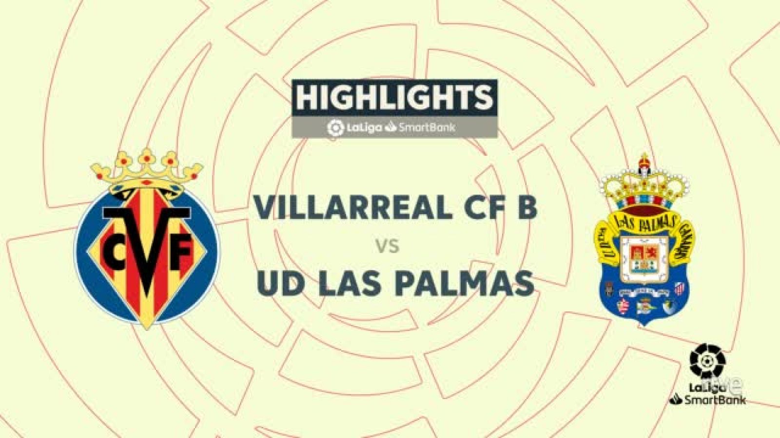 Villarreal B-Las Palmas: resumen del partido, 21ª jornada