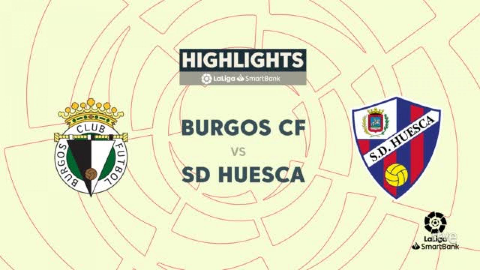 Burgos-Huesca: resumen del partido, 21ª jornada 