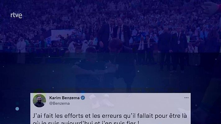Telediario 1 - Benzema se retira de la selección francesa