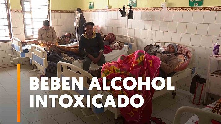 Al menos 84 muertos tras consumir alcohol adulterado en India