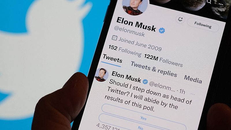 Elon Musk pierde la encuesta sobre su futuro al frente de Twitter