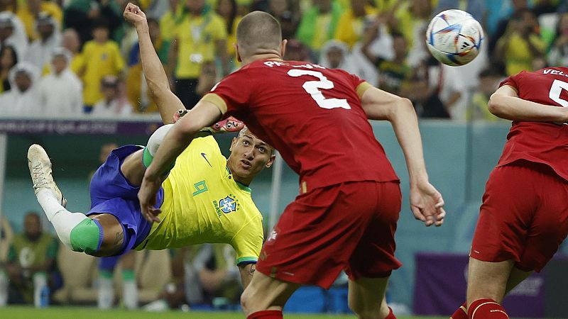 Mundial de Qatar - Richarlison, autor del mejor gol del torneo