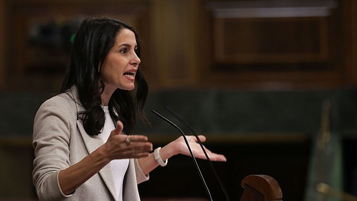 Inés Arrimadas (Cs): "El Gobierno ha cuestionado las bases de las instituciones y es muy peligroso"