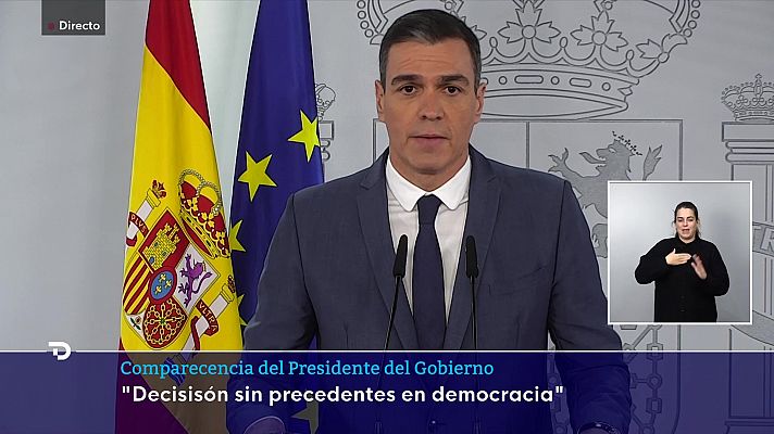 Comparecencia del Presidente del Gobierno