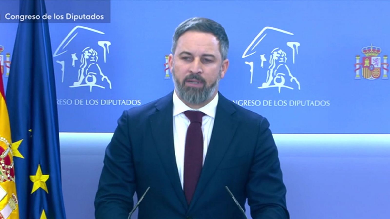 Abascal (Vox) se felicita por la decisión del Constitucional