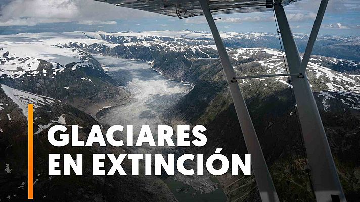 Un piloto fotografía los glaciares del mundo antes de que desaparezcan por el cambio climático