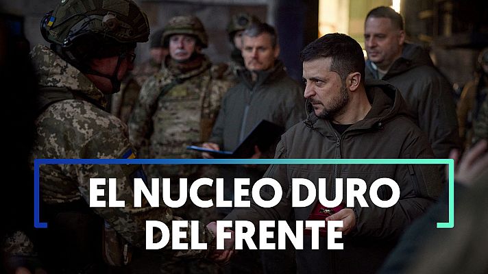 Modo Digital - Zelenski visita a sus tropas en Bajmut, Donbás