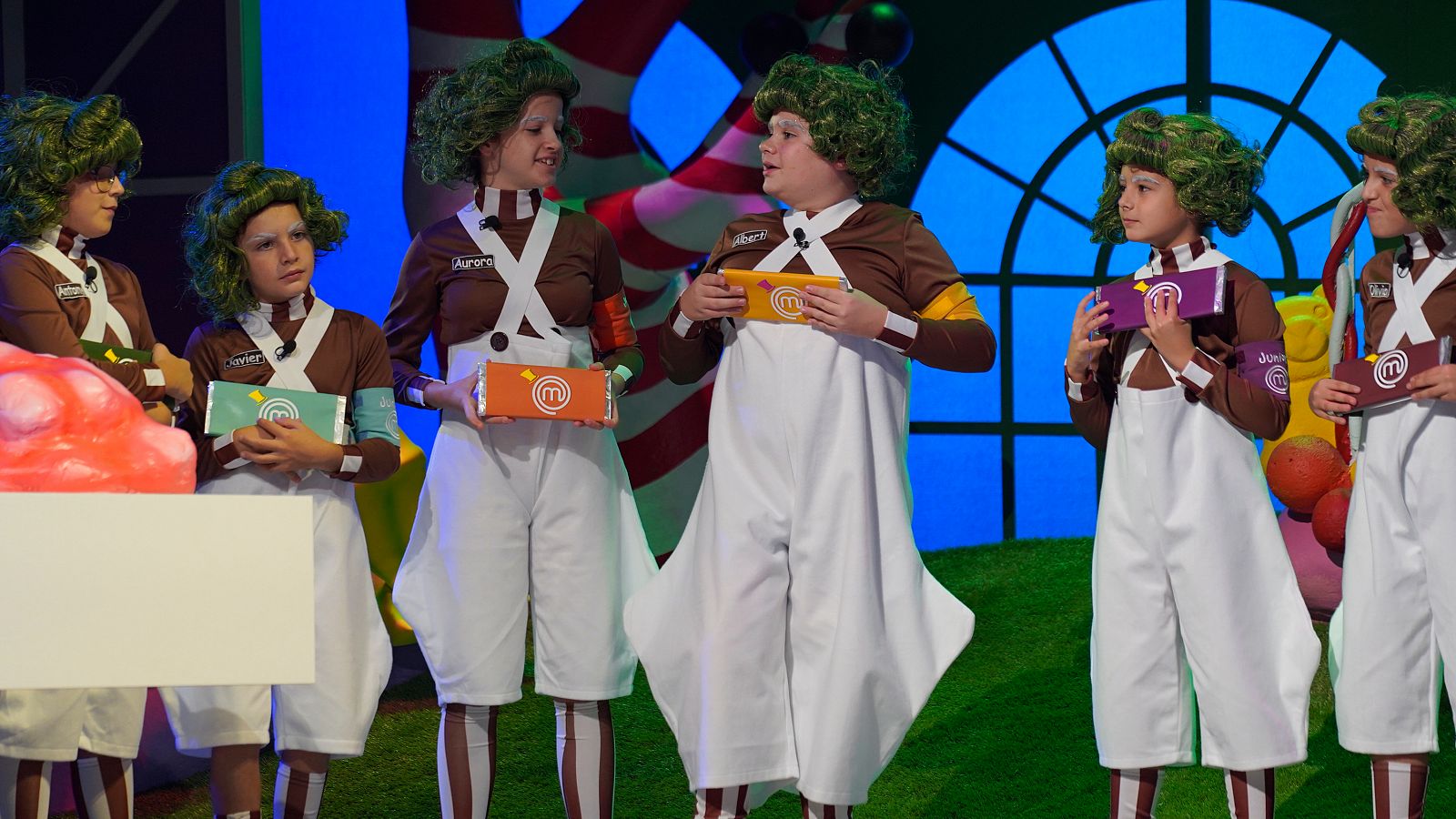 El regreso de MasterChef Junior como Oompa Loompas