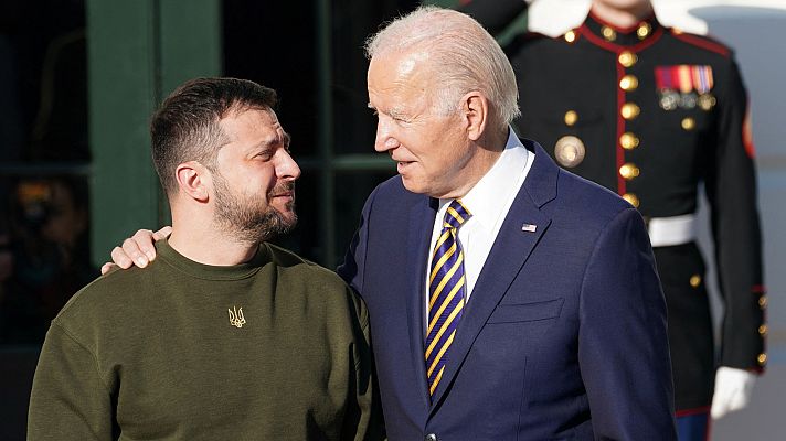 Zelenski se reune con Biden en su viaje a Washington, el primero desde que comenzó la guerra
