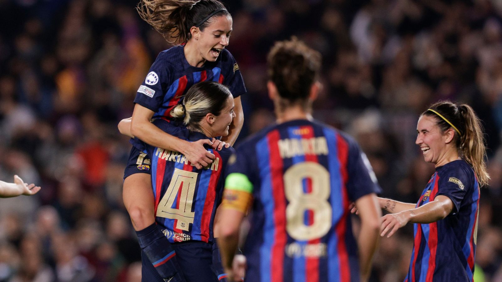 El Barça golea al Rosengard y avanza en Champions como primera | Ver