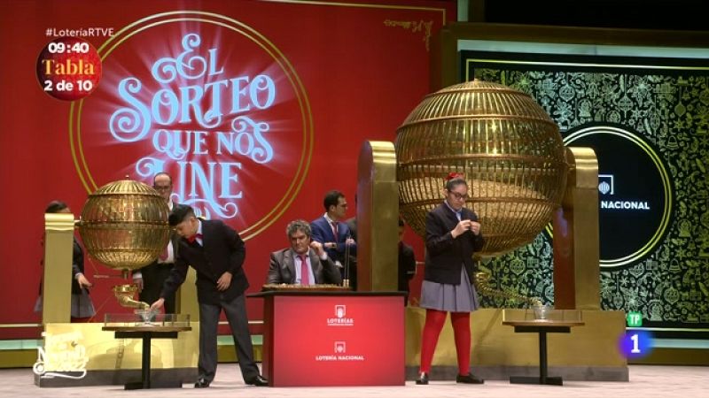 Los nervios de Daniela en el sorteo de la Loter�a de Navidad