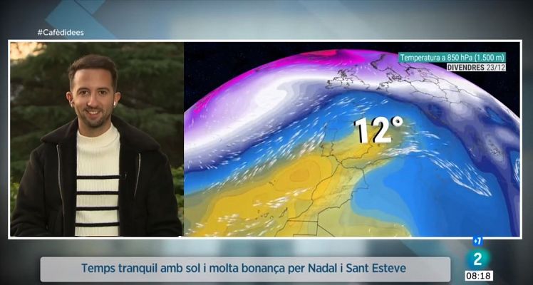 El temps - Dijous plàcid i més suau