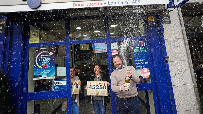 Los ganadores de los tres primeros premios de la Loter�a de Navidad deber�n pagar impuestos