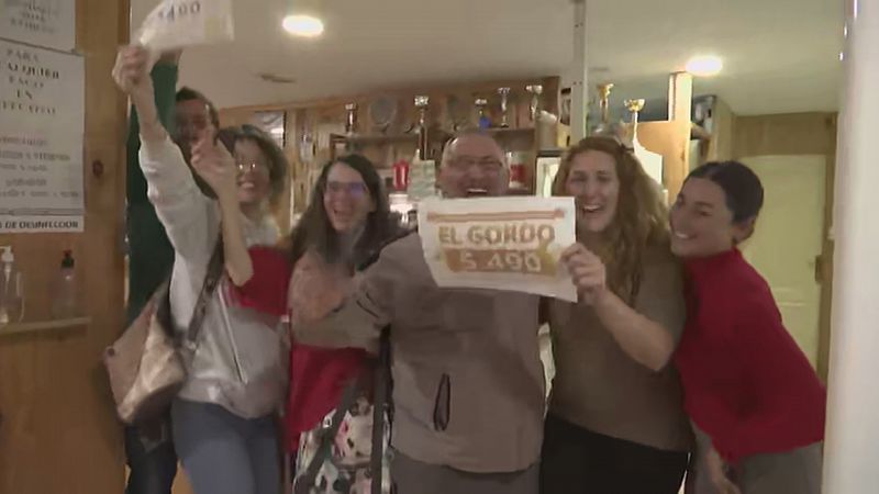 El Gordo en Roquetas, Almería - Ver ahora