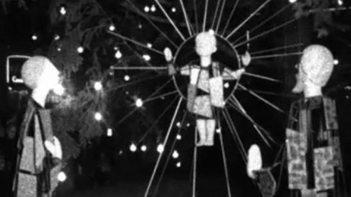 NO-DO - Bendición del abeto y el pesebre en la plaza de Sant Jaume