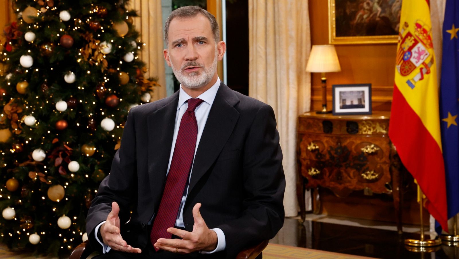 Vídeo - Mensaje de Navidad de Su Majestad el Rey de 2022 - RTVE.es