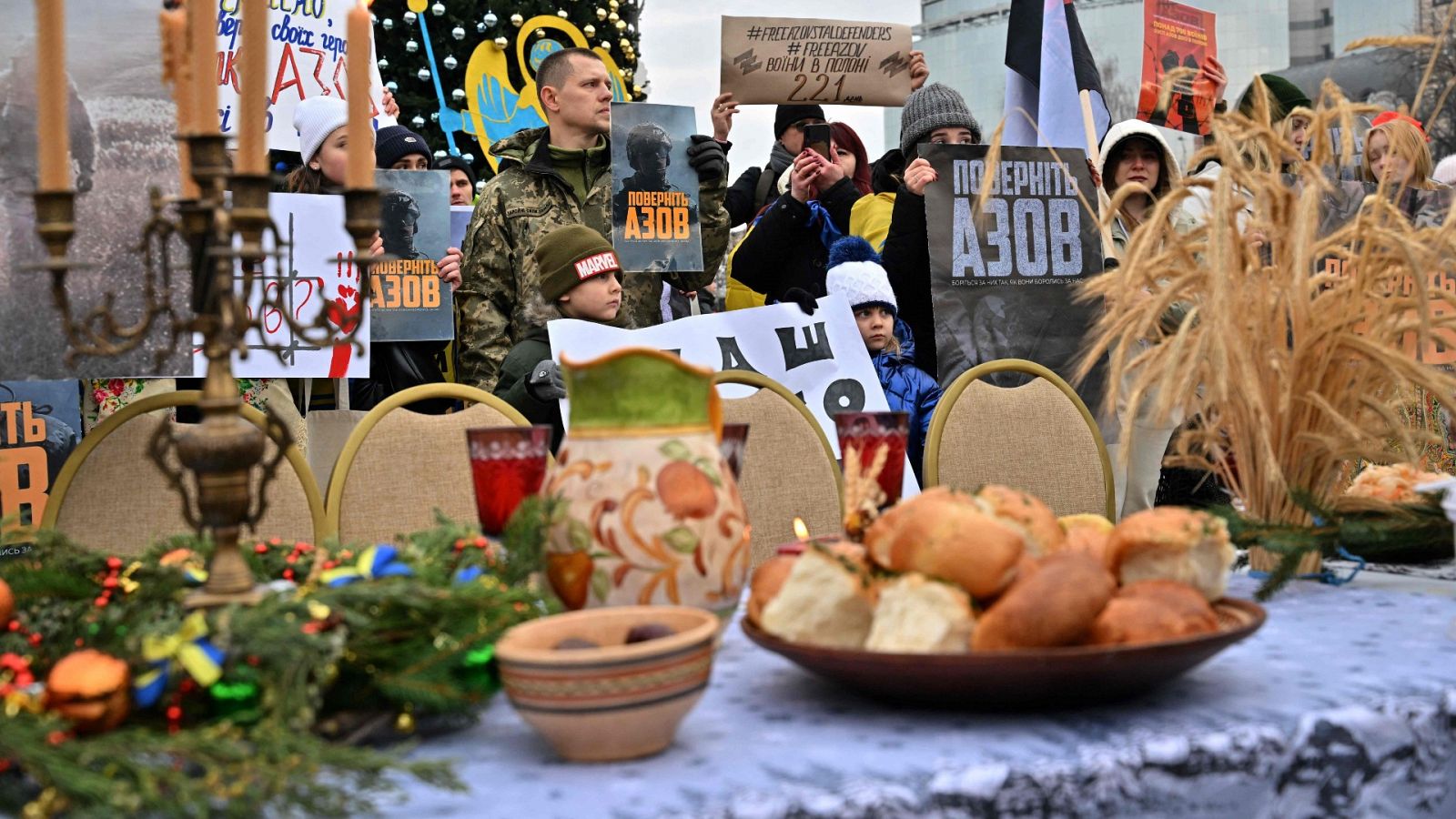 La minoría católica ucraniana se prepara para la Nochebuena