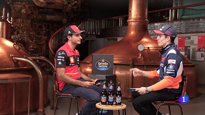 Marc Márquez y Carlos Sainz, dos campeones que quieren seguir ganando en 2023          