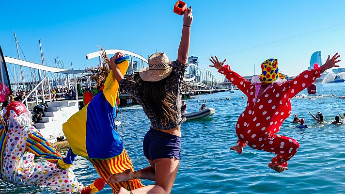 Telediario Fin de Semana - Guillem Pujol y Aida Bertrán ganan la Copa Nadal en el puerto de Barcelona