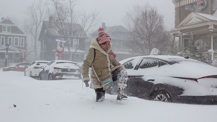 El temporal de frío en EE.UU. y Canadá empieza a remitir tras registras hasta 40 grados bajo cero