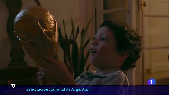 Telediario Fin de Semana - 'Gracias, Papá Lionel', el emotivo vídeo de la AFA para felicitar la Navidad