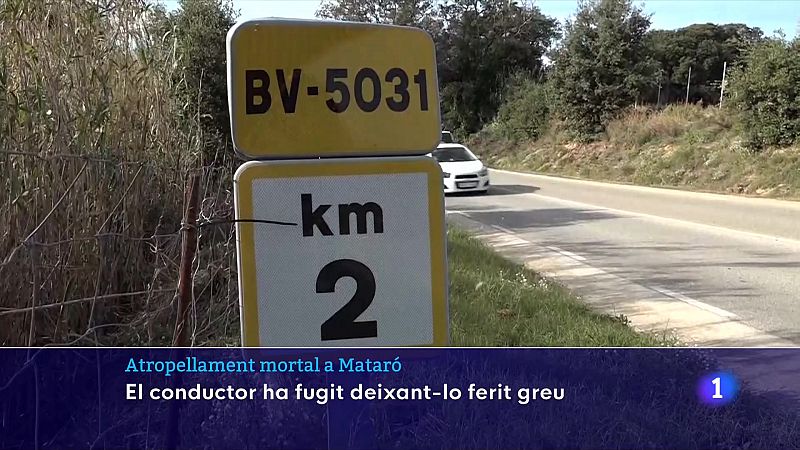 Atropellament mortal a Mataró: el conductor ha fugit deixant-lo ferit greu