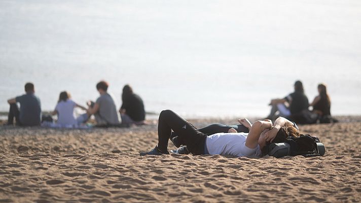 Telediario 1 - Diciembre bate récords de temperaturas