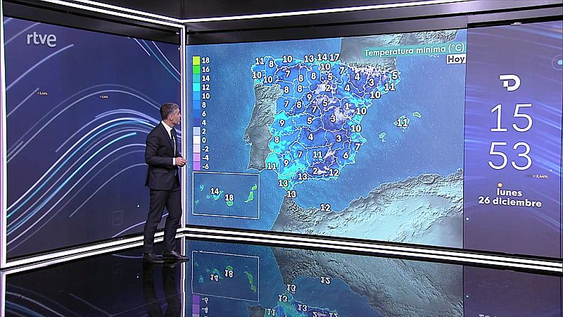 Precipitaciones localmente fuertes y/o persistentes en las Canarias occidentales - ver ahora