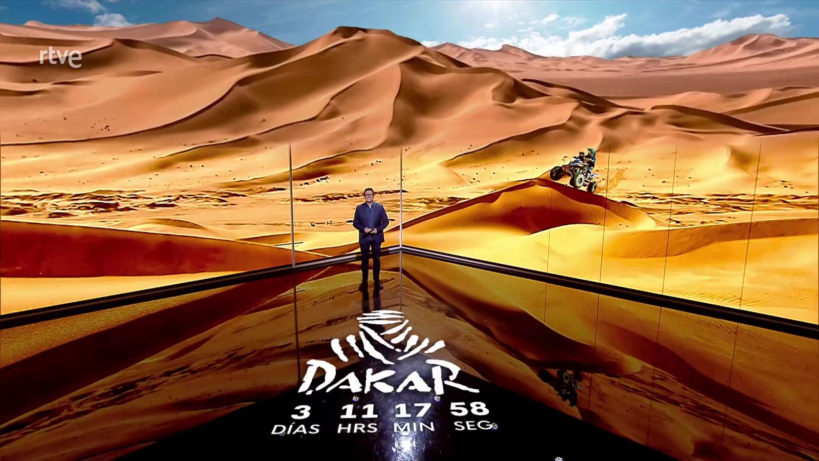 Dani Vilà, a punto de debutar en el Dakar.