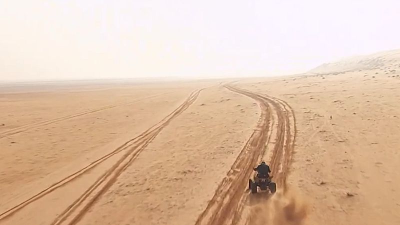 Dani Vilà, a punto de debutar en el Dakar.