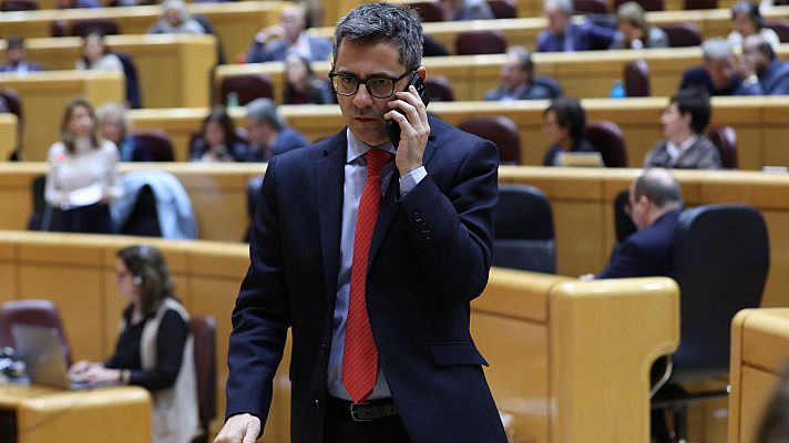 Bolaños hace un llamamiento al PP para "cumplir la ley" y se muestra dispuesto a hablar sobre el CGPJ