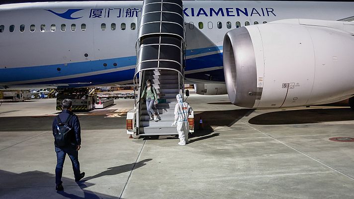 Telediario 2 - El sector turístico, aliviado por el anuncio de que China abre sus fronteras