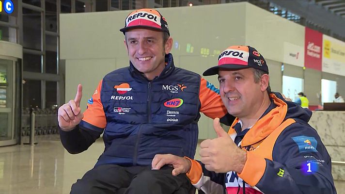 Telediario 2 - Dakar 2023 - Isidre Esteve y Laia Sanz esperan un rally más duro