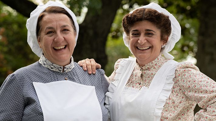 Simona y Candela ponen la alegría en las cocinas de palacio