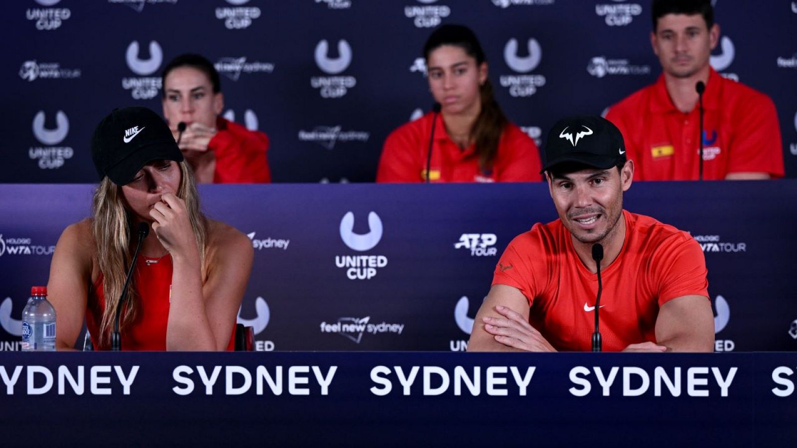 Nadal y Badosa, listos para competir en la United Cup