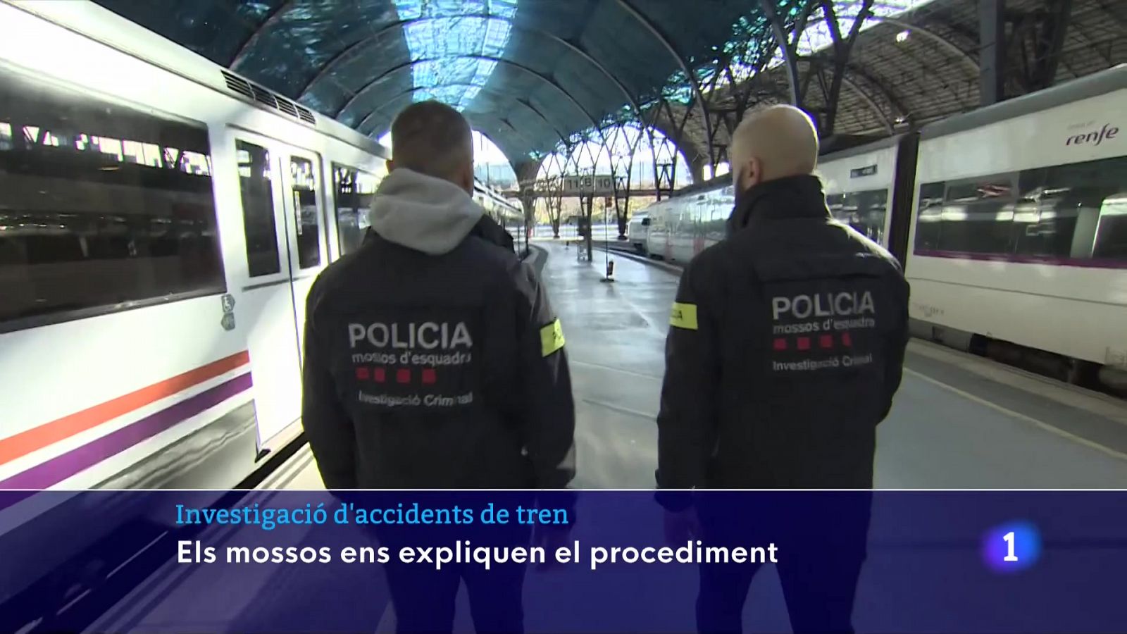 Una unitat dels Mossos, especialitzada en investigar accidents de tren