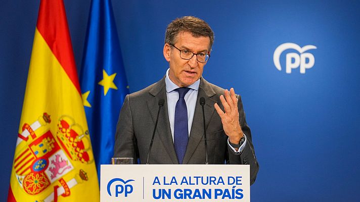 Informativo 24h - Feijóo propone "convertir" el cheque de 200 euros en una "devolución vía IRPF"