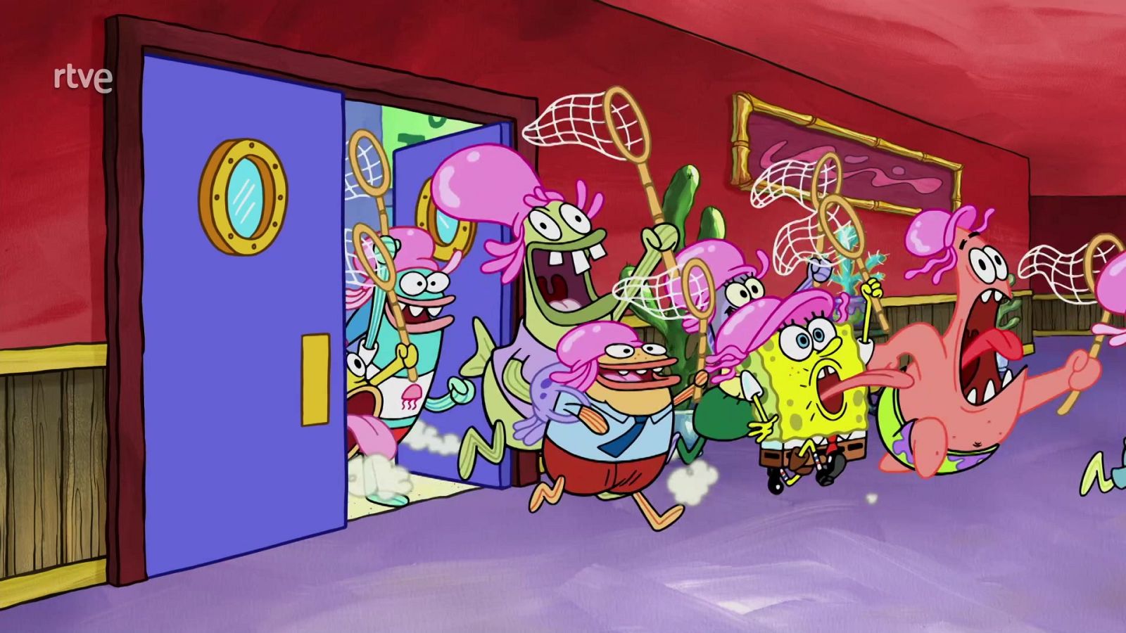 Huéspedes dicharacheros - Bob Esponja | Ver