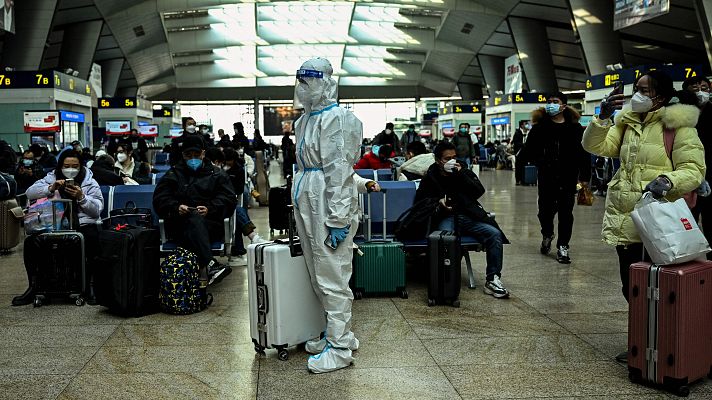 La reapertura de fronteras de China tras su explosión de casos de COVID-19 está generando inquietud