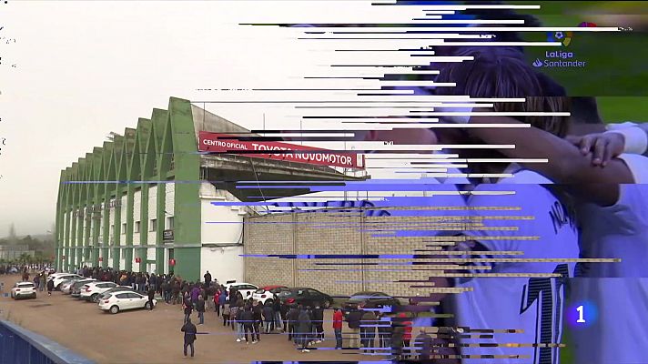 Telediario 1 - Locura por las entradas para el Cacereño - Real Madrid de Copa