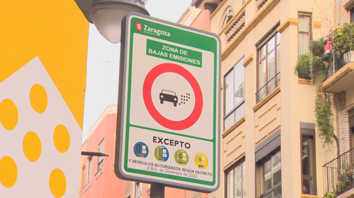  - Zaragoza ya tiene Zona de Bajas Emisiones provisional, por ahora, sin sanciones