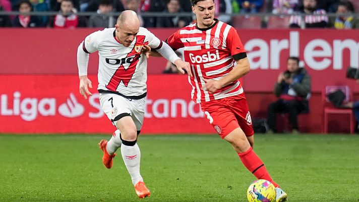 Girona - Rayo Vallecano: resumen del partido de la 15ª jornada de Liga
