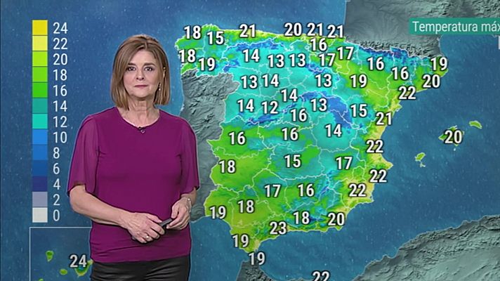 El tiempo: lluvias en el noroeste peninsular y Pirineos