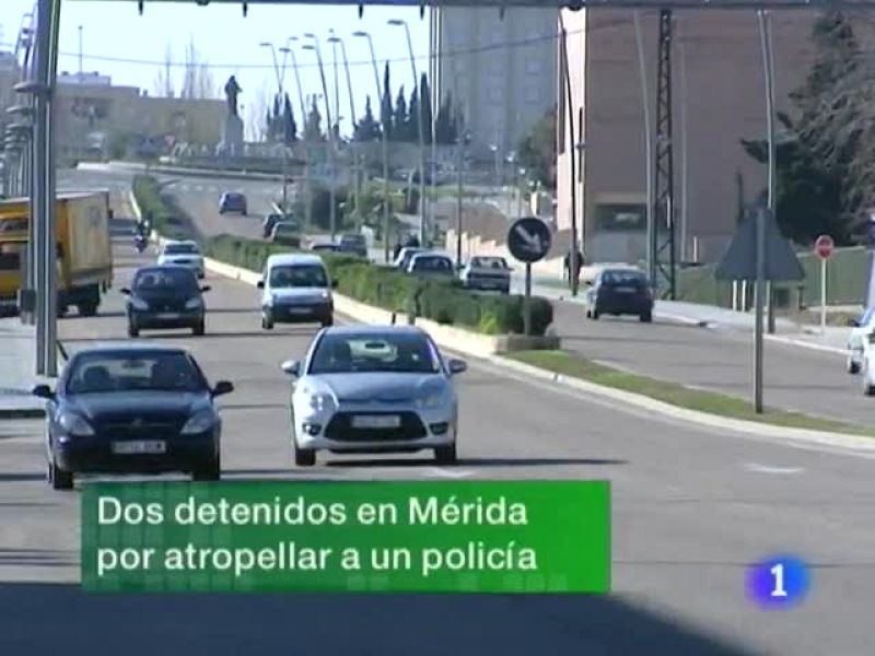  Noticias de Extremadura. Informativo Territorial de Extremadura. (25/01/10)