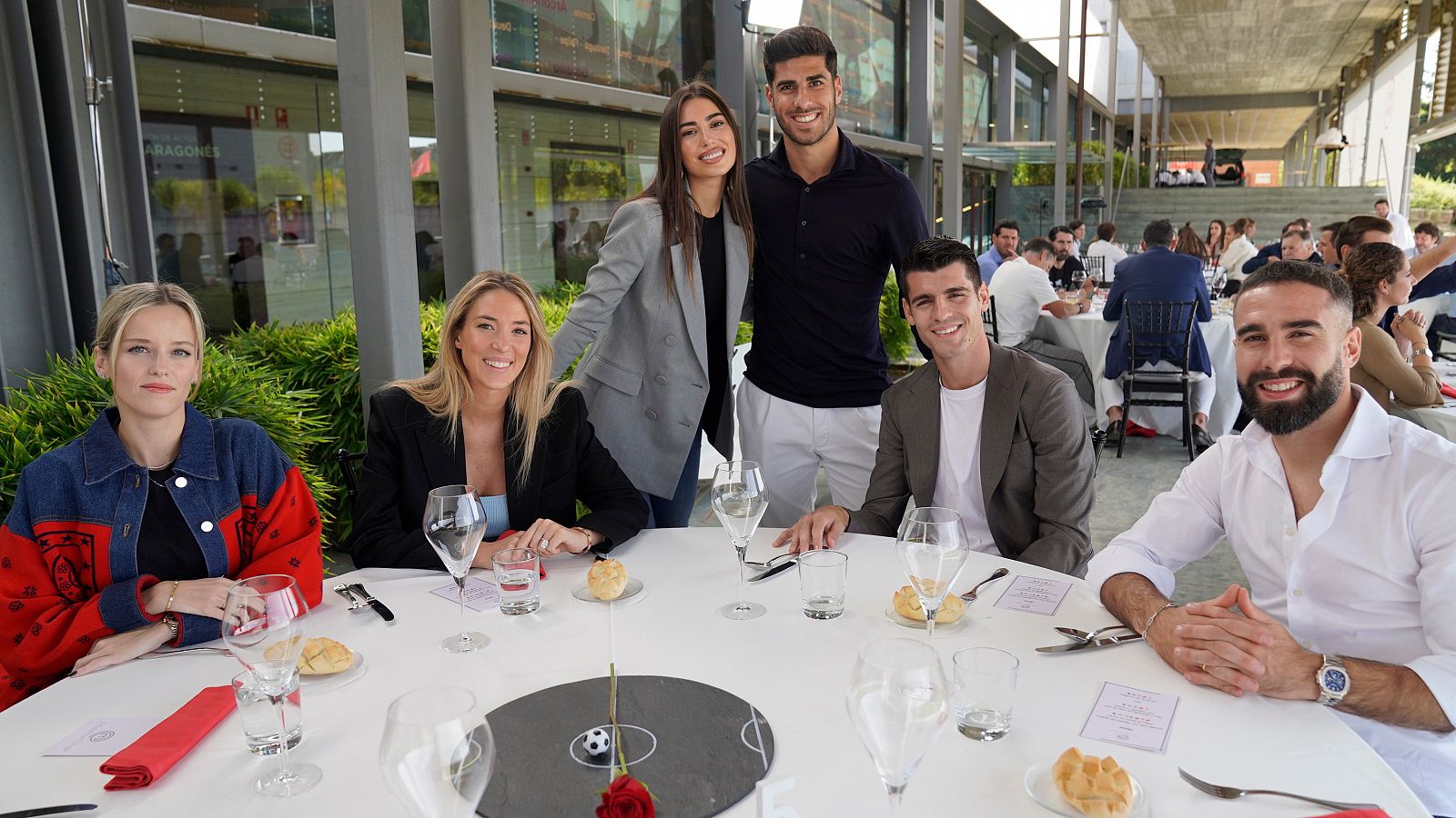 Asensio, Carvajal y Morata, comensales de lujo en MasterChef Navidad