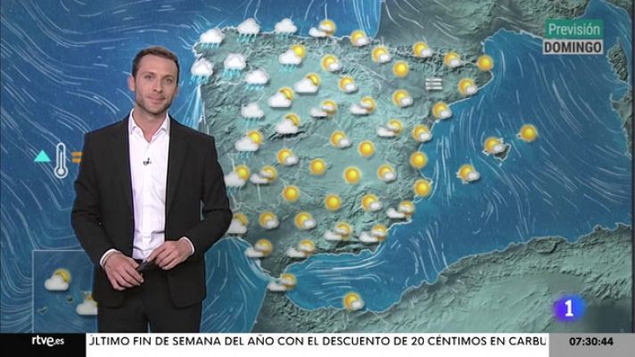 El año se despide con temperaturas en ascenso