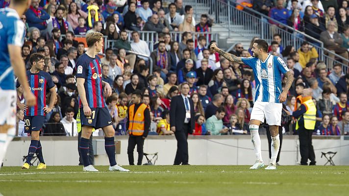 Barcelona-Espanyol: resumen del partido, 15ª jornada