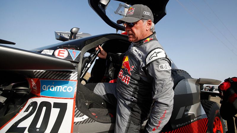 Sainz: "El rally acaba de empezar y está todo súper igualado" - ver en RTVE Play