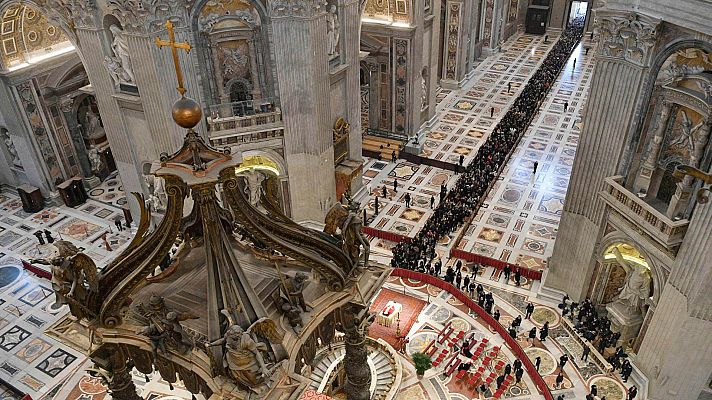 Último adiós al papa Benedicto XVI